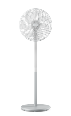 Egy magas, feh&eacute;r 2000-es sorozat&uacute; Philips &aacute;ll&oacute; ventil&aacute;tor, amely 90 fokban elforgathat&oacute;.