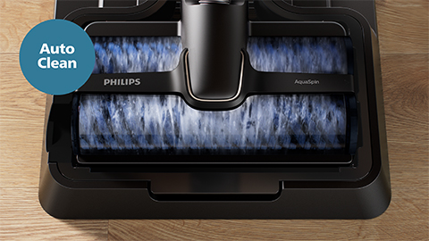 Philips AquaTrio 9000 Series​ vezet&eacute;k n&eacute;lk&uuml;li porsz&iacute;v&oacute; &eacute;s felmos&oacute;, higi&eacute;nikus Auto-Clean rendszer