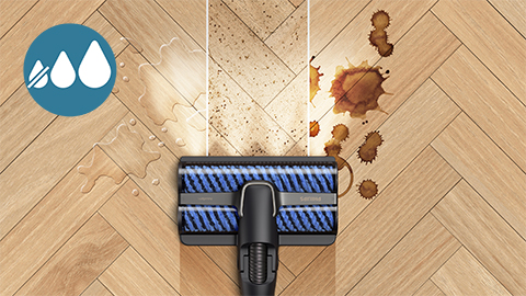 A Philips AquaTrio 9000 Series​ vezet&eacute;k n&eacute;lk&uuml;li porsz&iacute;v&oacute; &eacute;s felmos&oacute; 3 takar&iacute;t&aacute;si m&oacute;ddal v&eacute;gzi a takar&iacute;t&aacute;st