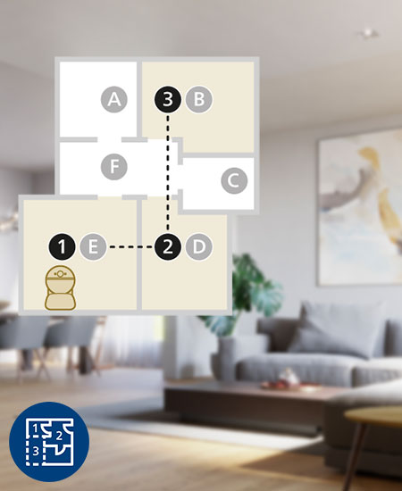 V&aacute;lassza ki a tiszt&iacute;tani k&iacute;v&aacute;nt helyis&eacute;get, homerun alkalmaz&aacute;st