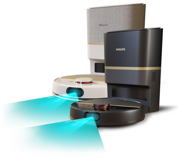 Philips 7000 Series Aqua porsz&iacute;v&oacute;z&oacute;-felmos&oacute; robot, indexk&eacute;p