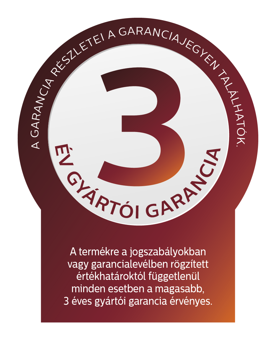 Philips porsz&iacute;v&oacute;k kiterjesztett garancia