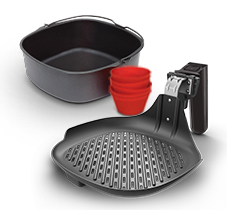 A Philips Airfryer Essential XL tartoz&eacute;kai
