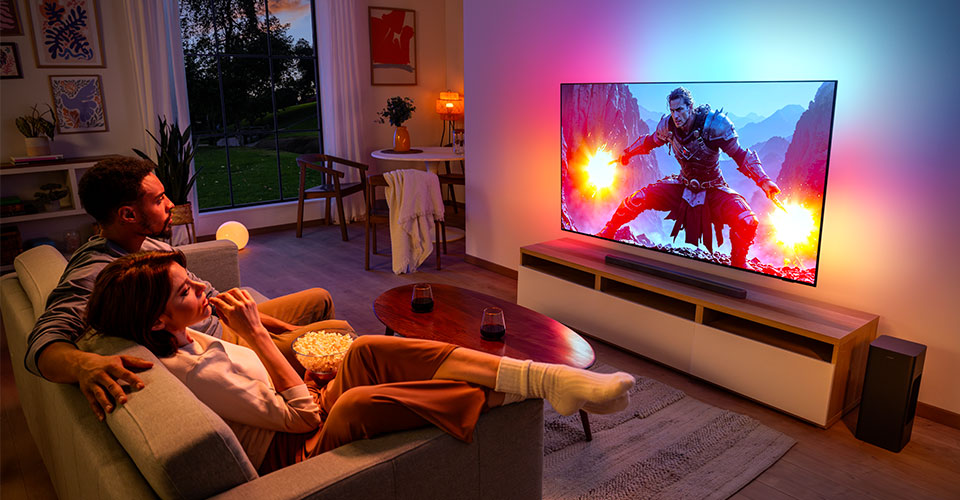 Ambilight t&eacute;v&eacute;k mesters&eacute;ges intelligencia technol&oacute;gi&aacute;val