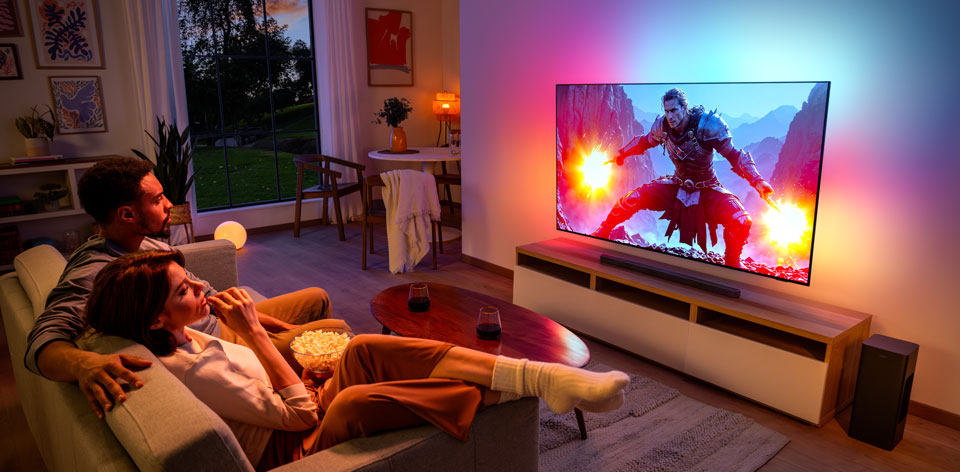 Az Ambilight TV-k filmeket tartalmaznak