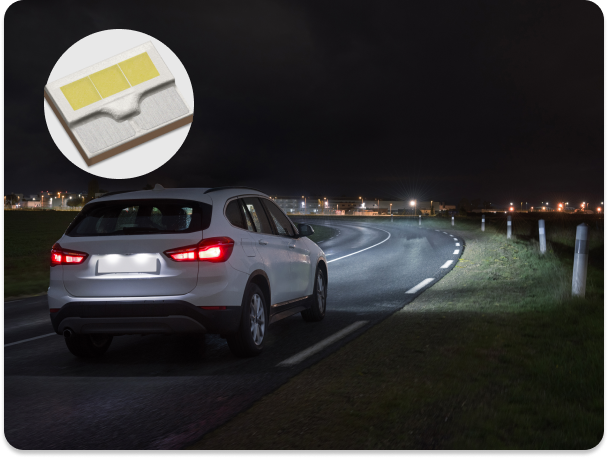 top contact led-ek